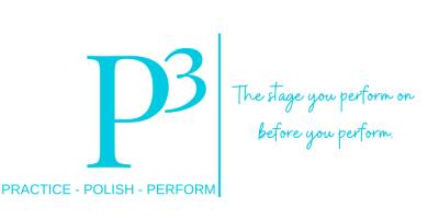 Practice. Polish. Perform. The stage you perform on before you perform.